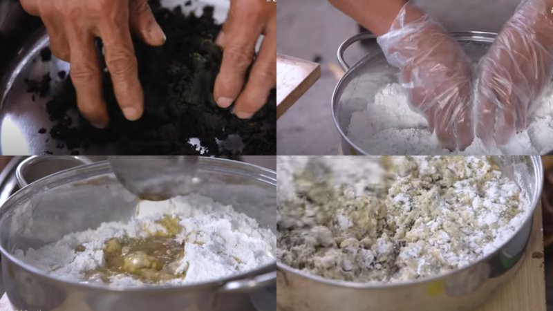 bước làm nhân bánh