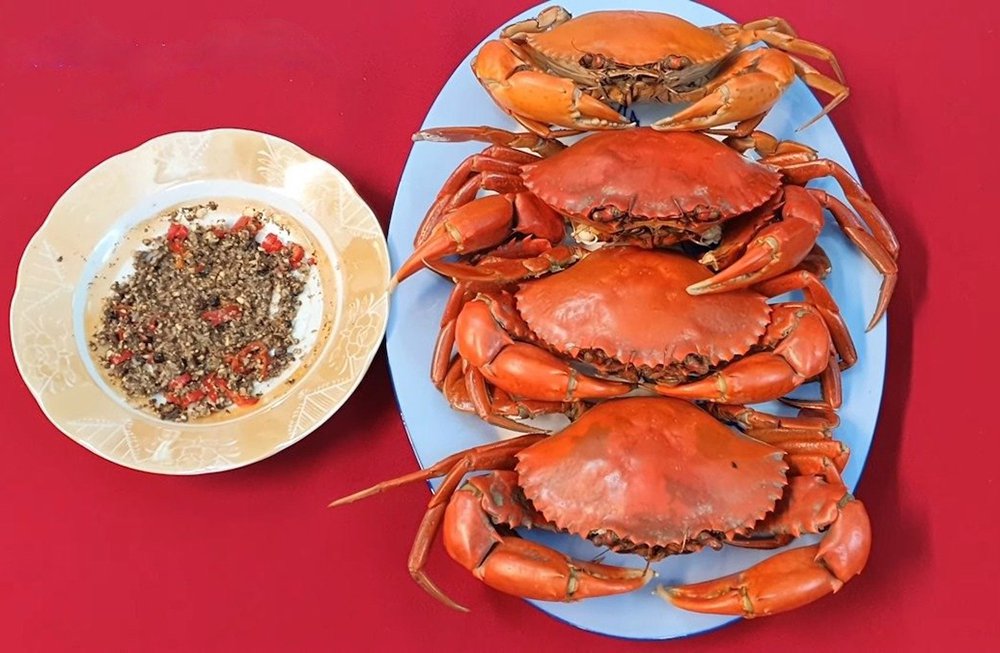 cách làm món cua hấp bia