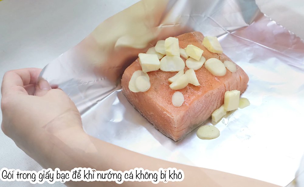 tẩm ướp nướng cá hồi