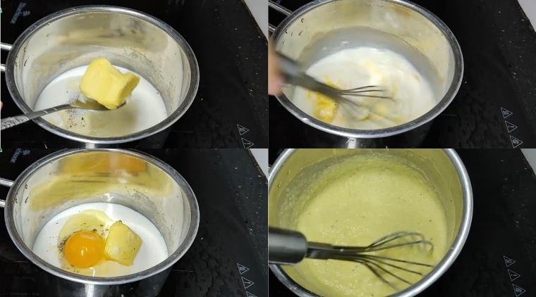 bước làm sốt phô mai